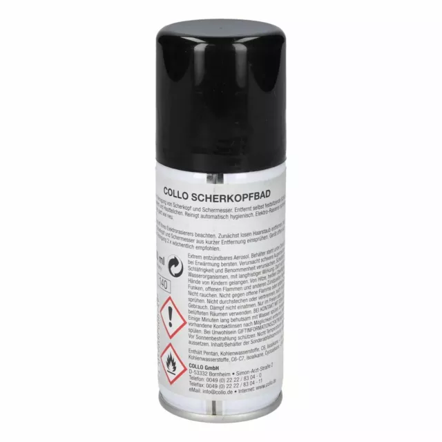 Pulitore Testina di Rasatura Collo 074 Spray per Rasoio 100ml 2