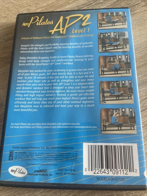 AERO PILATES AP2 Level 1 [DVD Region 4] Pilates and Aero Pilates $32.00 ...