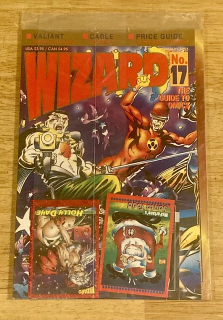 Wizard Magazine #17 Sealed Holly Daye Bloodshot
