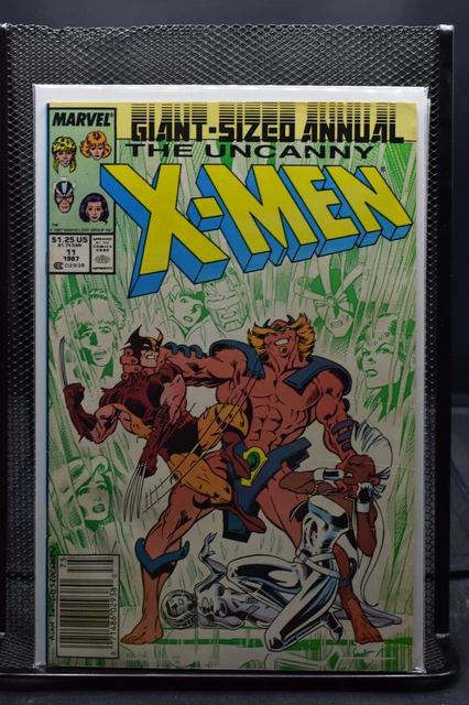 Uncanny X-Men Annual #11 Marvel Comic 1987 Longshot Wolverine Storm Psylocke 8.0