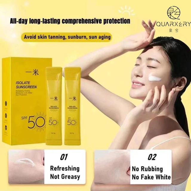 Body Face Visor Isolate Sunscreen Spf50+ Suncream Sunblock Cream UV B4Q1