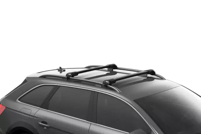 Kit Barre portatutto THULE WingBar EDGE nero Skoda KAMIQ Barre Longitudinali