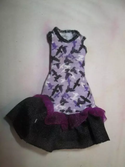 Ever After High Doll Clothes 11" ~❤️~ Raven Queen Dress #034