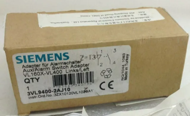 1PC NEW IN BOX SIEMENS Breaker 3VL9400-2AJ10 free shipping