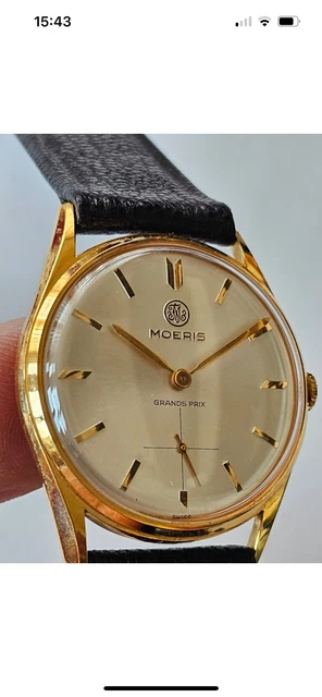 OROLOGIO VINTAGE MOERIS manufattura svizzera nos mai indossato perfettamente fun EUR 560 00 PicClick IT