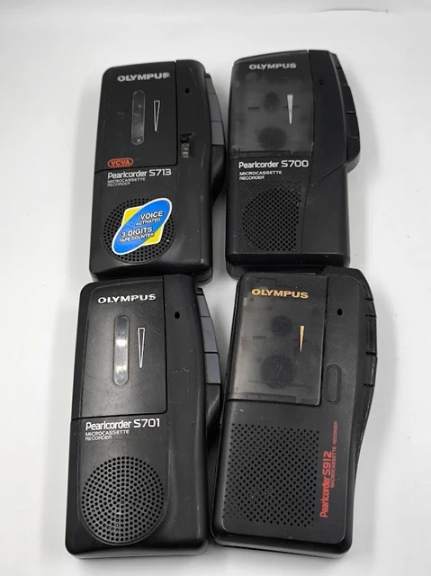 Olympus Optical Pearlcorder SD2 Microcassette Recorder Vintage Prop AS