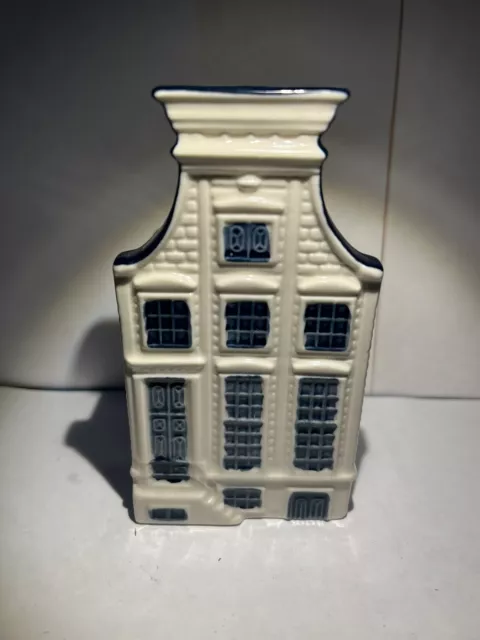 KLM Bols Blue Delft Miniature House - Number 63.