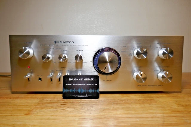 Amplificateur Vintage Kenwood KA-7100 - Ampli DC Stéréo Intégré - Occasion