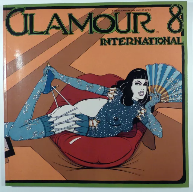 Glamour international T 8 Collectif 1985 TTBE superbe revue