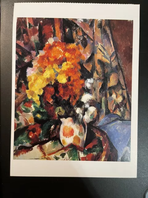 Postcard Unposted- Paul Cezanne (1839-1906)- Pitcher Of Flowers, 1896-98