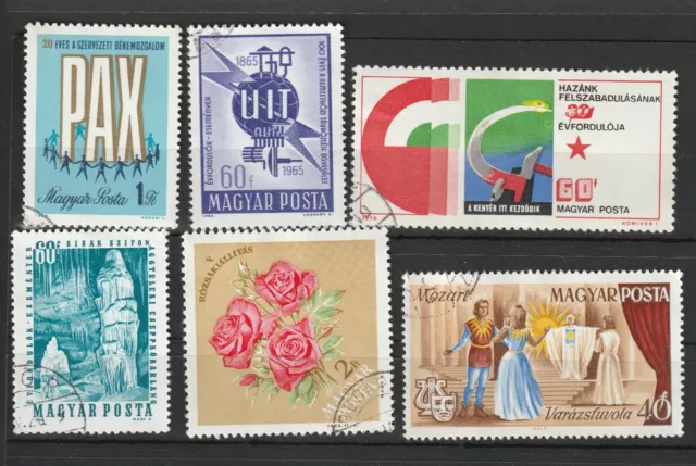 Hungary Stamps-unchecked collection 100+ stamps