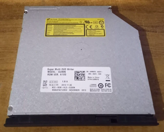 DELL LATITUDE E5440 DVD SuperMulti Optical Drive, Bezel & Fixing Clip