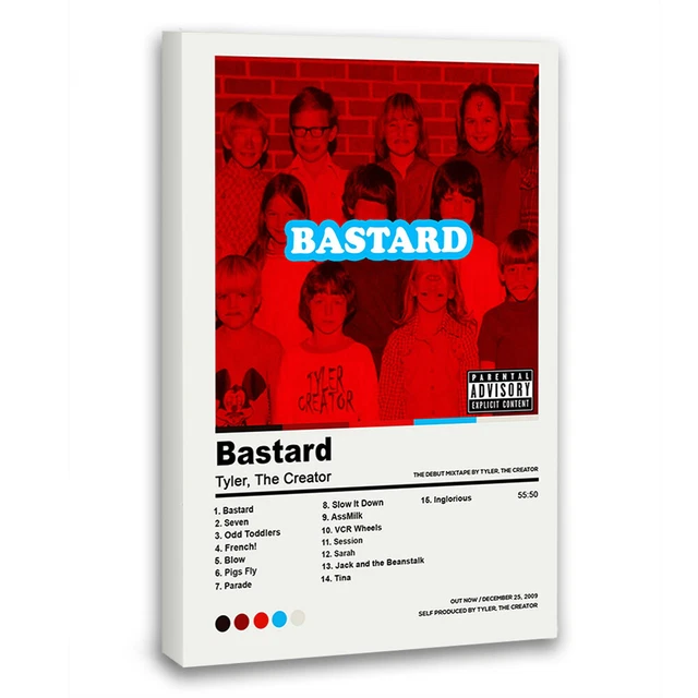 TYLER THE CREATOR Bastard Minimalist Album Cover Poster No frame