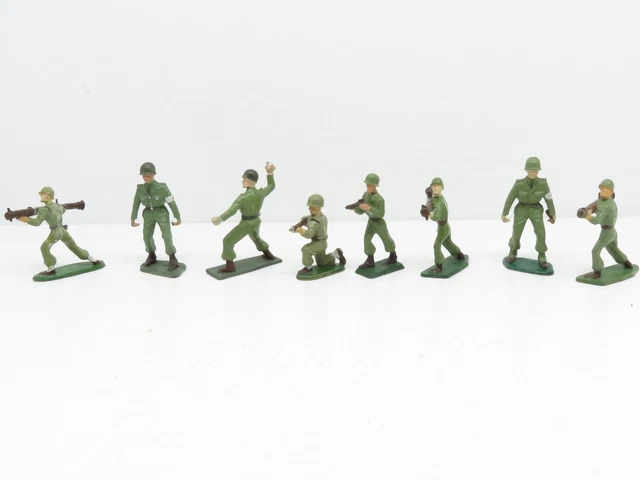 Figurine Starlux: Lot Soldats, Guerre, WW2, Militaires, Cassés