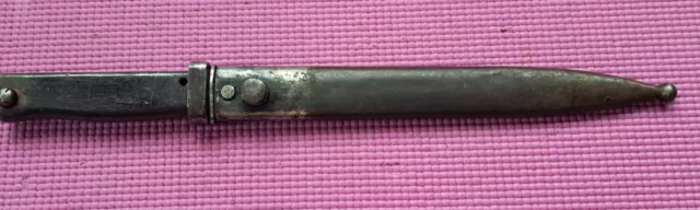 WW1 German Gewehr 98 Mauser Ersatz Bayonet w/Scabbard