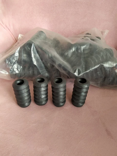 Lot De 2 Soufflets + Capuchons Caoutchouc Pour Fourche Simson S50/S51/S70/SR50 - 3