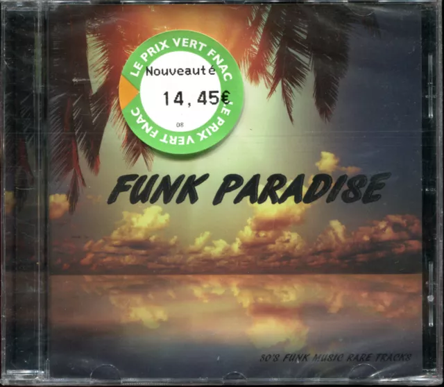 Funk Paradise  - Cd Compilation Rare 80'S Boogie Funk  - New Sealed Neuf Cello