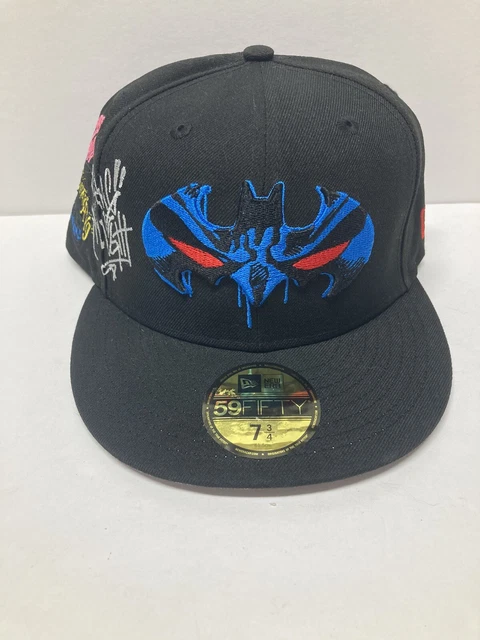 New Era 59Fifty Batman Basecap – Offiziell Lizenziert, In Grau/Schwarz