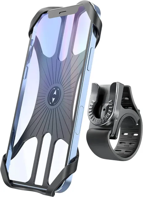 Bike Phone Holder 360° Rotatable Adjustable Detachable Mount Universal Cycling