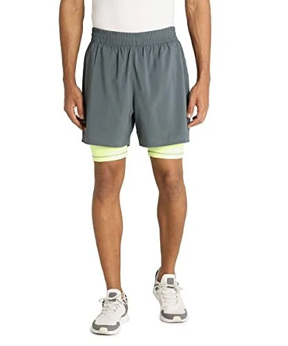 Men`S Sports Shorts Puma Running 2 In 1 Black (Size: L) Clothing NEW