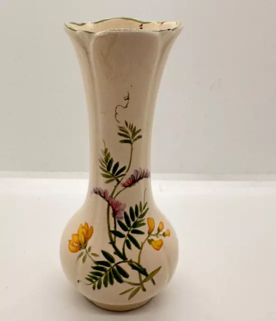 VTG Royal Winton Diary Collection Yellow Flower Vase Staffordshire England 1977