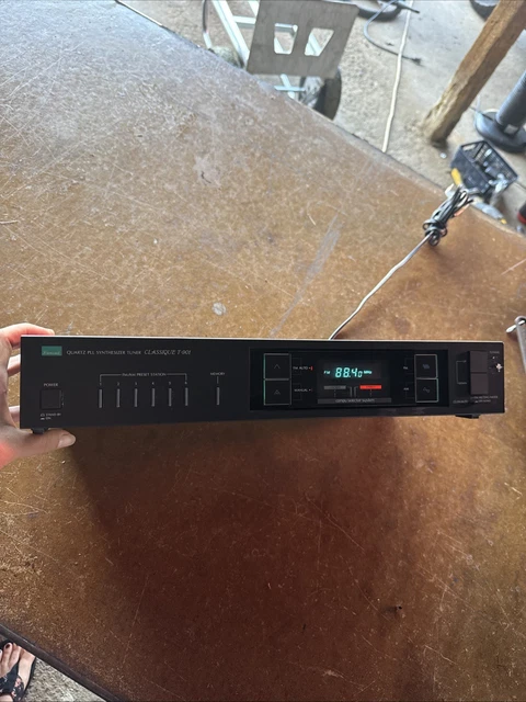 Tuner Vintage Sansui T-909 Quartz PLL Synthesizer, Japon 1983, Occasion