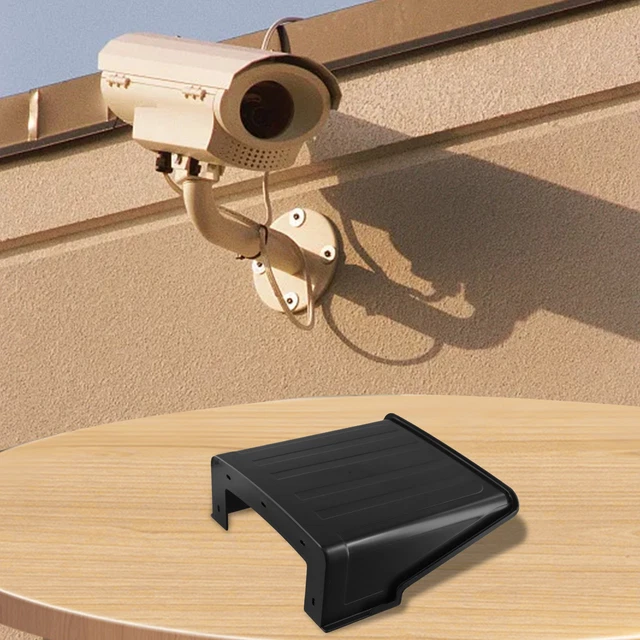 Housse De Protection Pour Caméra Extérieure – ABS – 270x265x95 Mm – Noir – Anti-pluie, Soleil, Poussière
