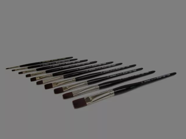 Da Vinci - serie TOP ACRYL 7185k - piatto - pennello sintetico a manico corto