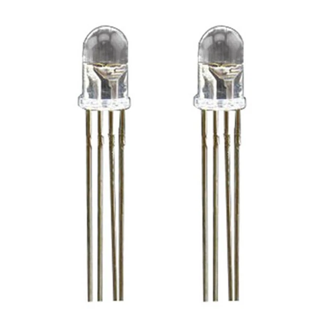 200 pz 5 mm 4 pin RGB anodo comune LED rosso verde blu H9U8