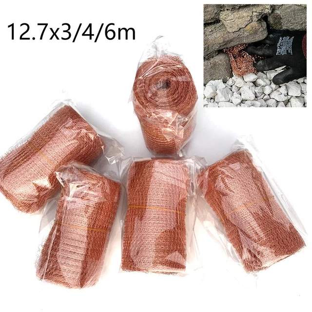 Cuivre Maille Rouleau Extérieur Vivant Anti-parasites Répulsif Rongeur Cour DIY