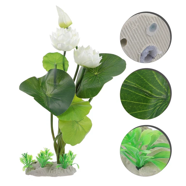 Piante Artificiali Per Acquario - 23 Cm Di Altezza, Colorate, Con Base Stabile, Decorazione Realistica Per Pesci