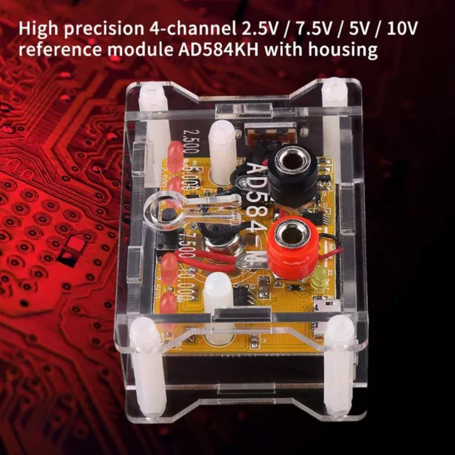 AD584KH High Precision 4-Channel 2.5V/7.5V/5V/10V Voltage Reference Module NEW 2