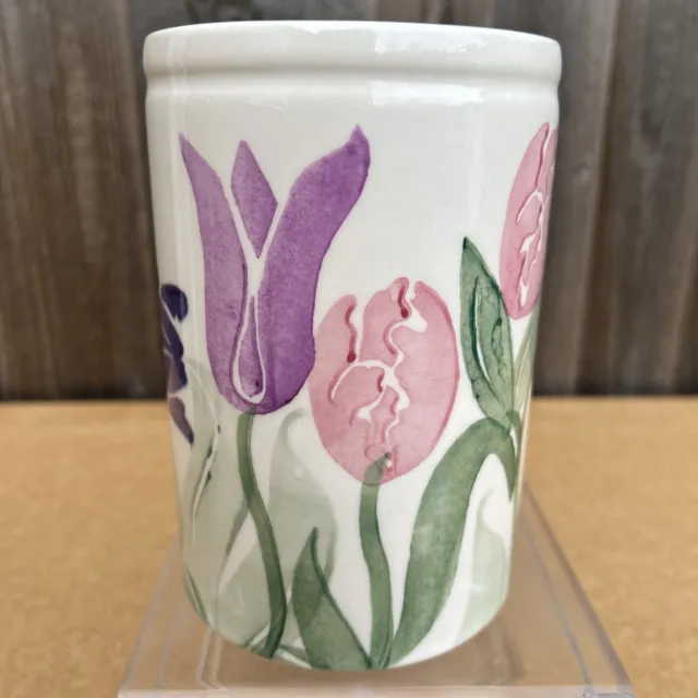 Emma Bridgewater Waitriose Spring 2014 Tulips Utensil Pot Holder Vase Storage