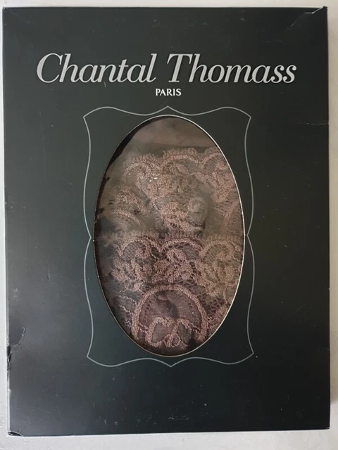 Bas Up Chantal Thomass Taille 1 – Effet Dentelle Médaillons, Noir, Réf 8424 (Neuf Avec étiquettes)