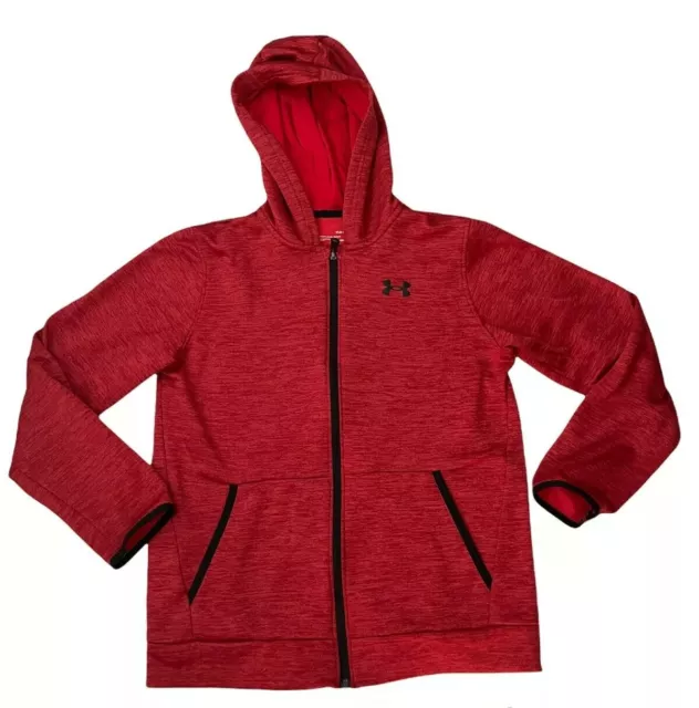 Boys Under Armour Size Large Full  Zip Hoodie EXCELLENT CONDITION