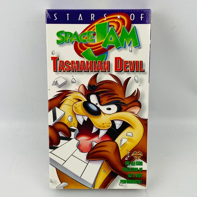 STARS OF SPACE Jam Tasmanian Devil Cartoons nastro VHS 1996 Warner Bros