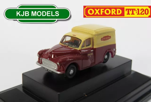 TT Gauge Oxford Diecast 1:120 120MM059 Morris 1000 British Rail BR Van