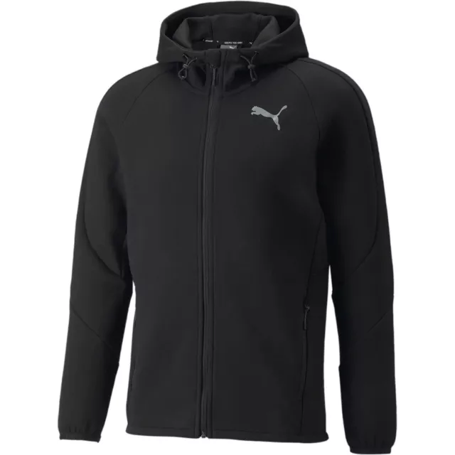 Felpa con cappuccio PUMA Evostripe | felpa giacca con cappuccio | 589424-01