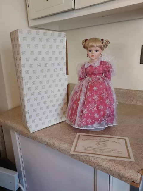 Heritage Signature Collection Doll-Snowflake Princess-16"' Porcelain