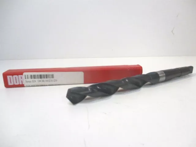 Dormer (0023129) 18.5mm 2MT 118° Point A130 HSS Taper Shank Drill Bit