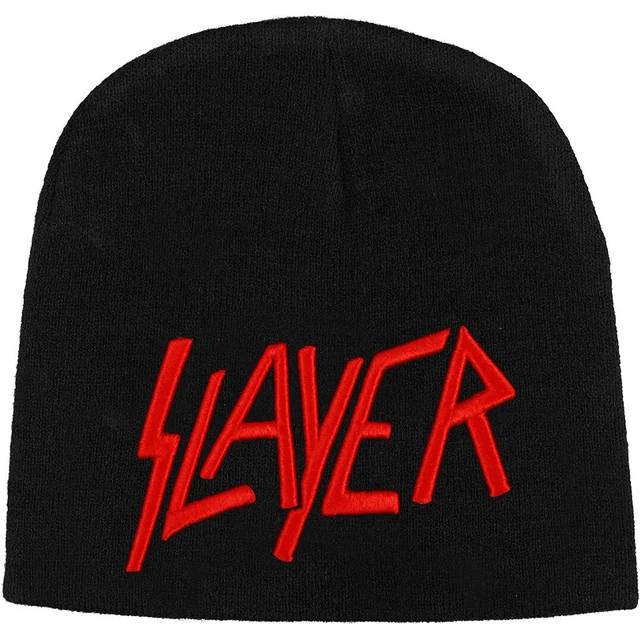 Men's Slayer Logo Beanie Black