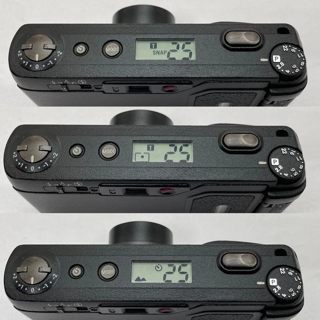 LCD WORK [Near MINT] Ricoh GR1s Black Point & Shoot 35mm Film Camera From JAPAN