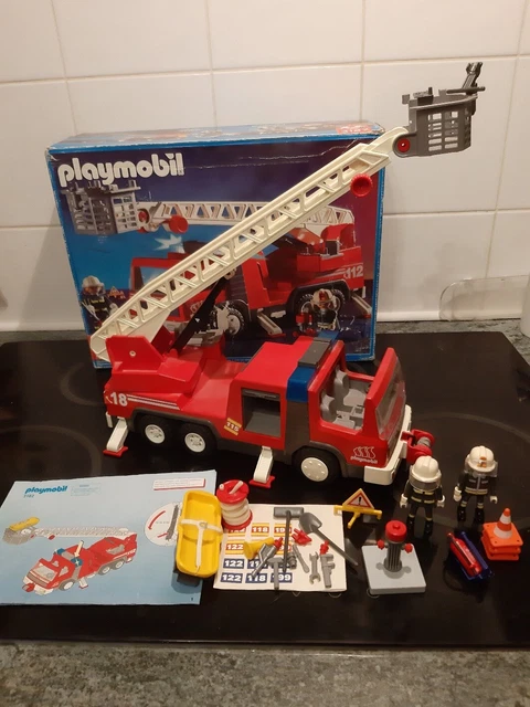 Playmobil City Action - Camion de pompiers avec échelle pivotante