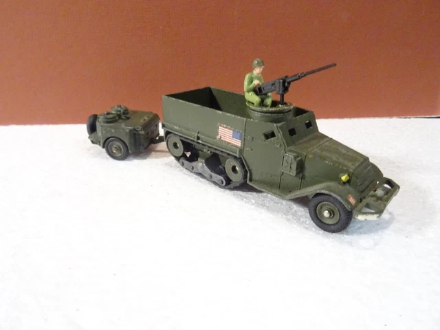 DINKY TOYS 1 plot stabilisateur BRUT remorque militaire fusée corporal
