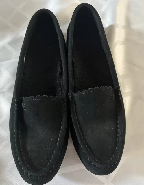 Vionic Light Black Loafers, Mackenzie Women Size 7 Preowned Comfort Office