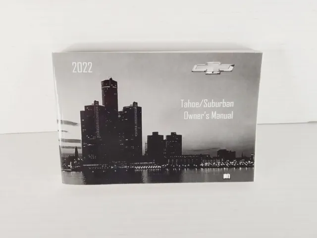 2022 Chevrolet TAHOE/SUBURBAN Factory Owners Manual Set OEM Free Shipping