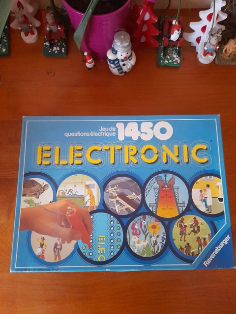 Jeu De Quiz électronique 1450 Electronic – Ravensburger 1984 – Vintage