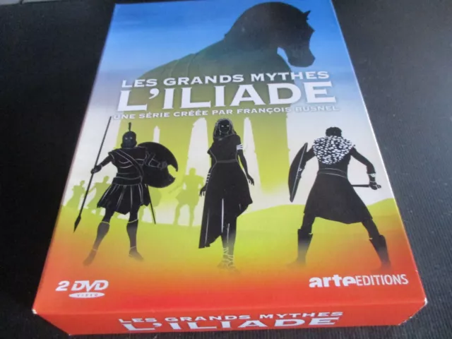 COFFRET 2 DVD "LES GRANDS MYTHES : L'ILIADE" serie documentaire