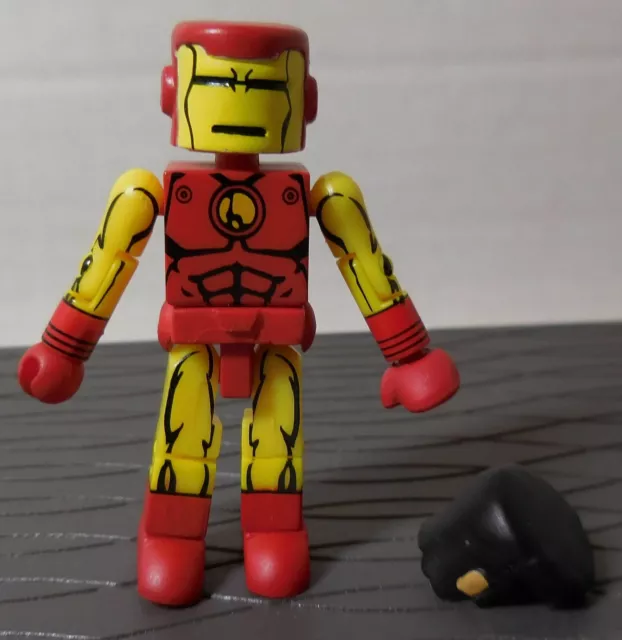 Figura de acción Marvel Minimates Diamond Select 06 2003 Iron-Man suelta 2,25