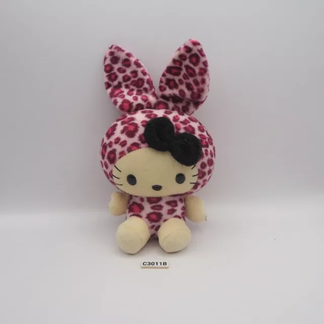 Hello Kitty C3011B Bunny Rabbit Sanrio Eikoh 2013 Tan Plush 7" Toy Doll Japan